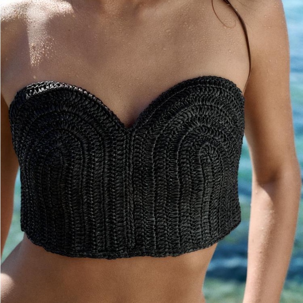 ZARA CROCHET CORSET